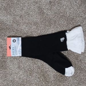 Roxy Boot Socks in Black and White